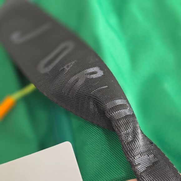 Nike Air Jordan Velocity Duffle Bag Money Gym Bag Travel Green Gold Oregon Ducks - Picture 8 of 14